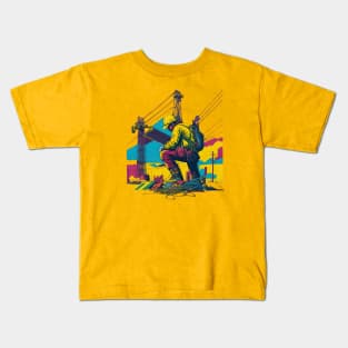 Empowered Lineman Kids T-Shirt